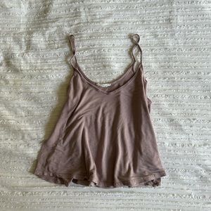 Lush Cropped Purple Tank